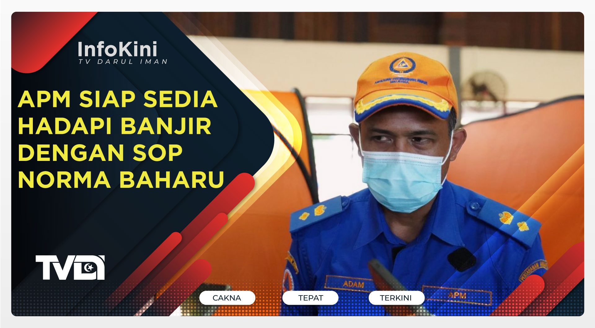 APM Siap Sedia Hadapi Banjir Dengan SOP Norma Baharu