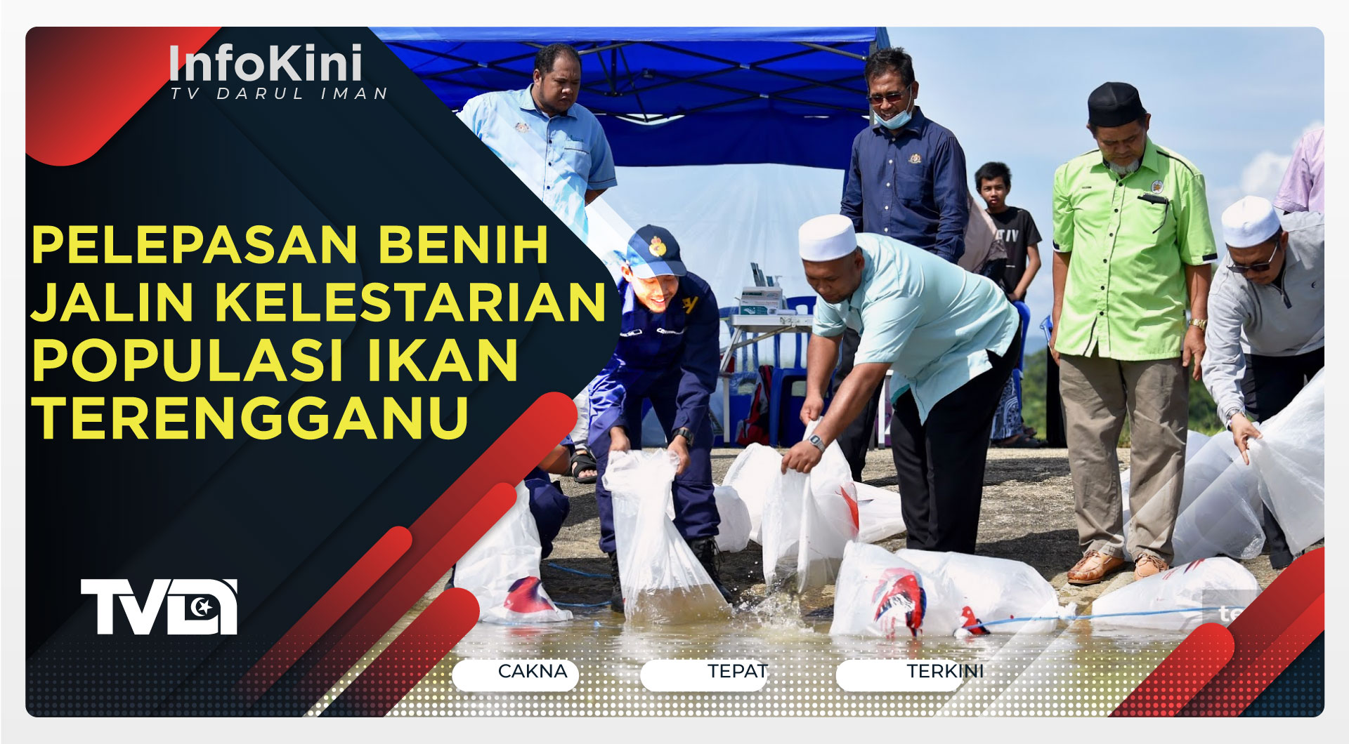 Pelepasan Benih Jalin Kelestarian Populasi Ikan Terengganu