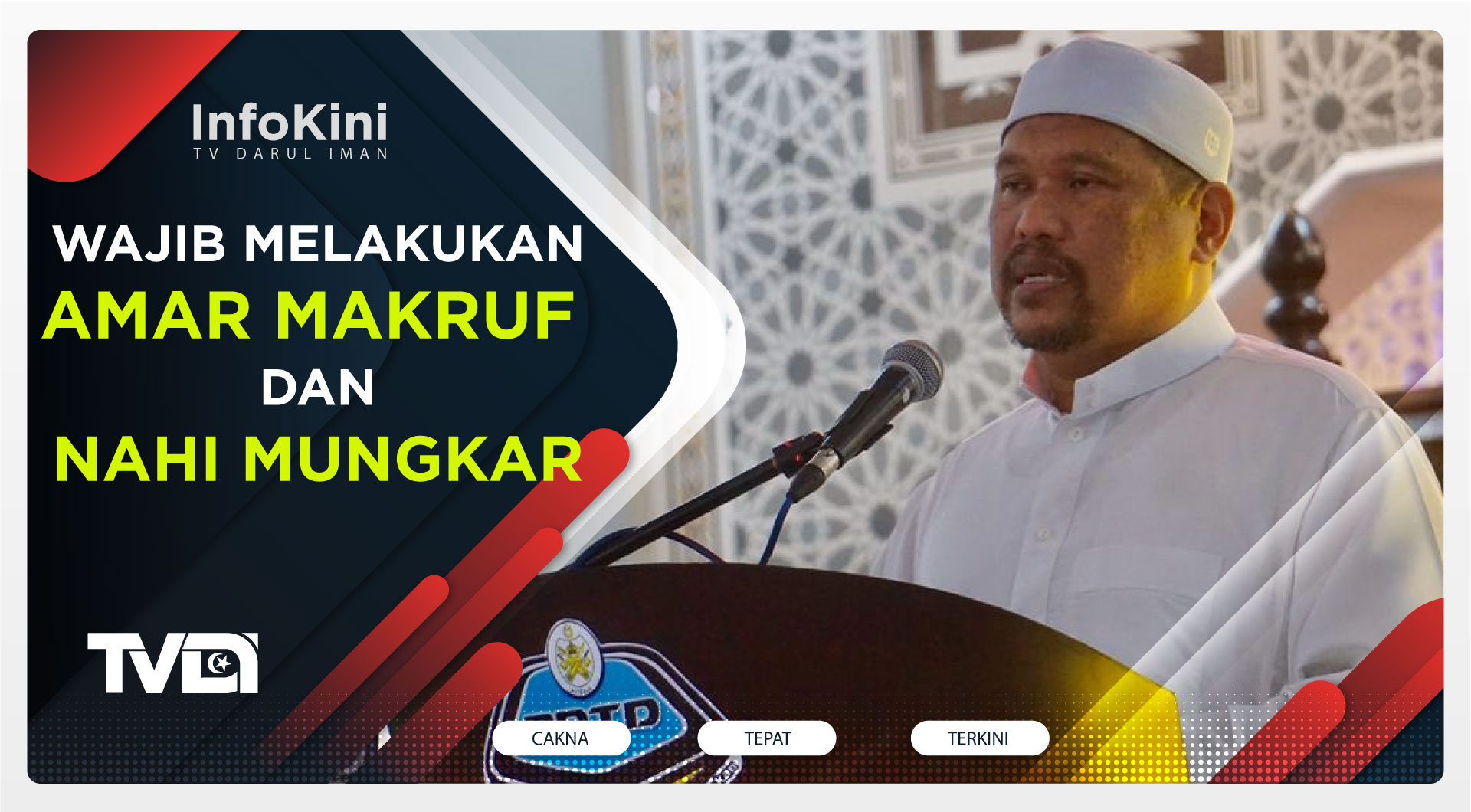 Wajib Melakukan Amar Makruf Dan Nahi Mungkar - YB Ustaz satiful