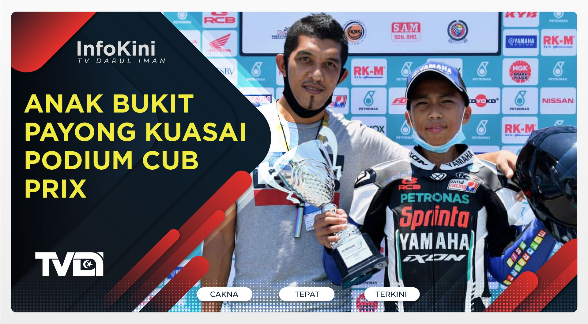 Anak Bukit Payong Kuasai Podium Cub Prix