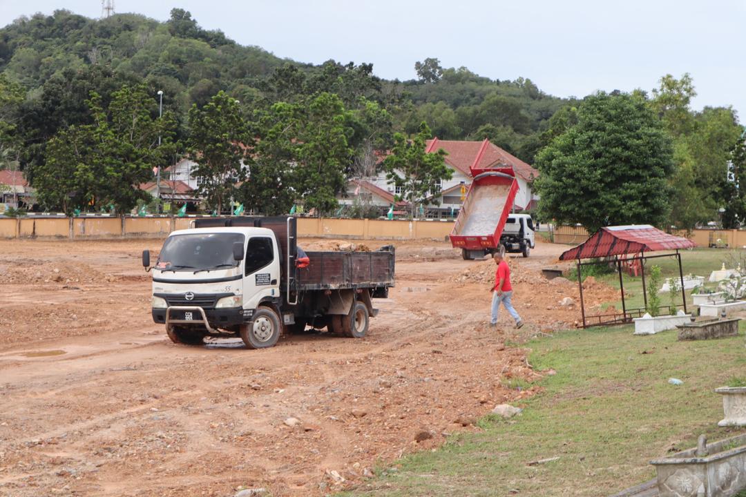 Tanah Perkuburan Islam Seberang Pintasan Dibaikpulih