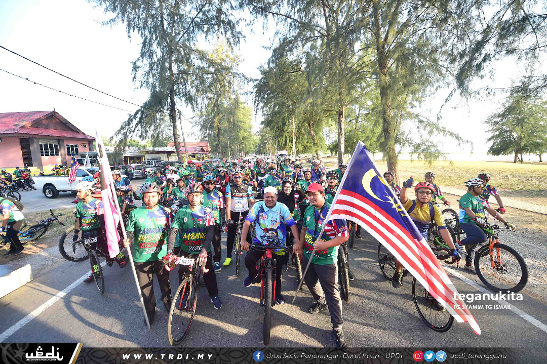 250 Peserta Meriahkan Program Kayuhan Ambang Merdeka