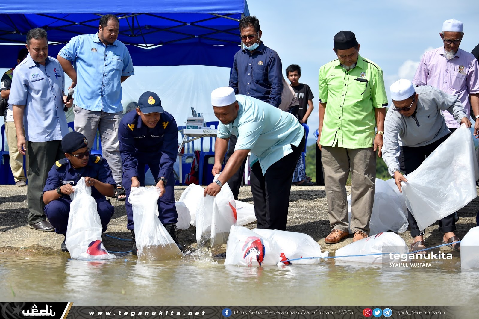 Pelepasan Benih Jalin Kelestarian Populasi Ikan Terenggan