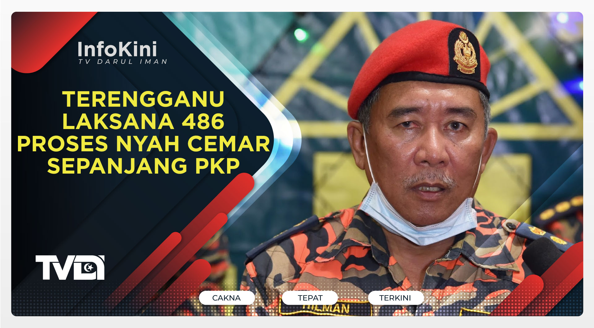 Terengganu Laksana 486 Proses Nyah Cemar Sepanjang PKP