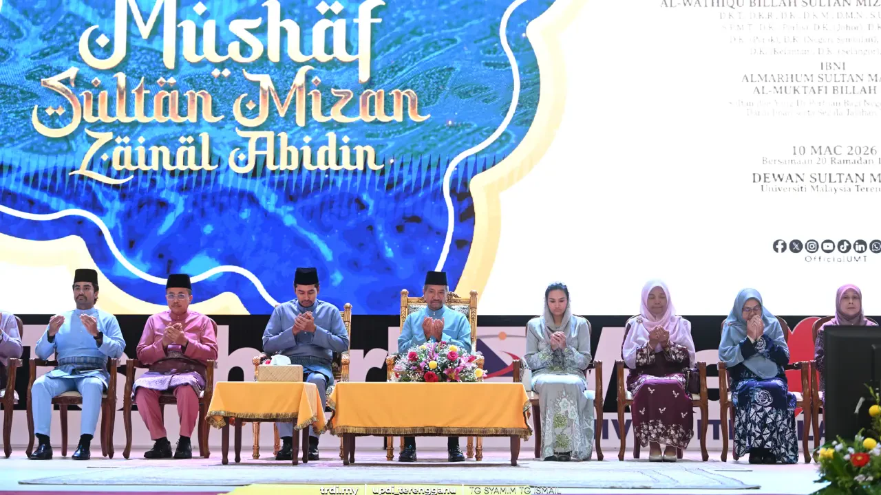 20 Universiti Awam Terima Hibah 5,000 Mushaf Sultan Mizan Zainal Abidin