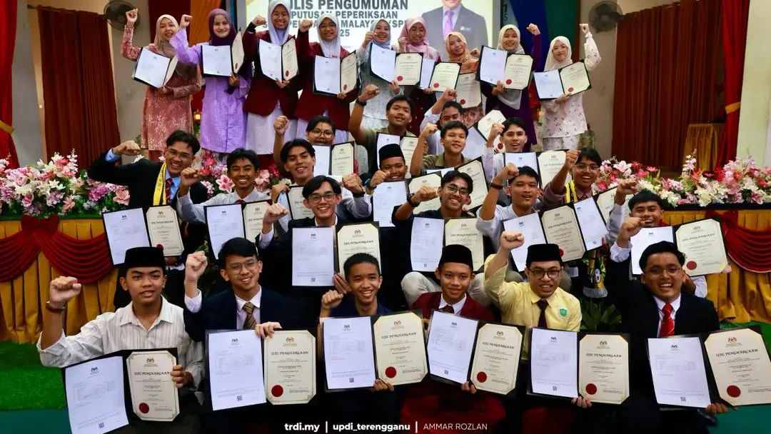 Calon SPM Terengganu Peroleh A+ Semua Subjek Melonjak 
