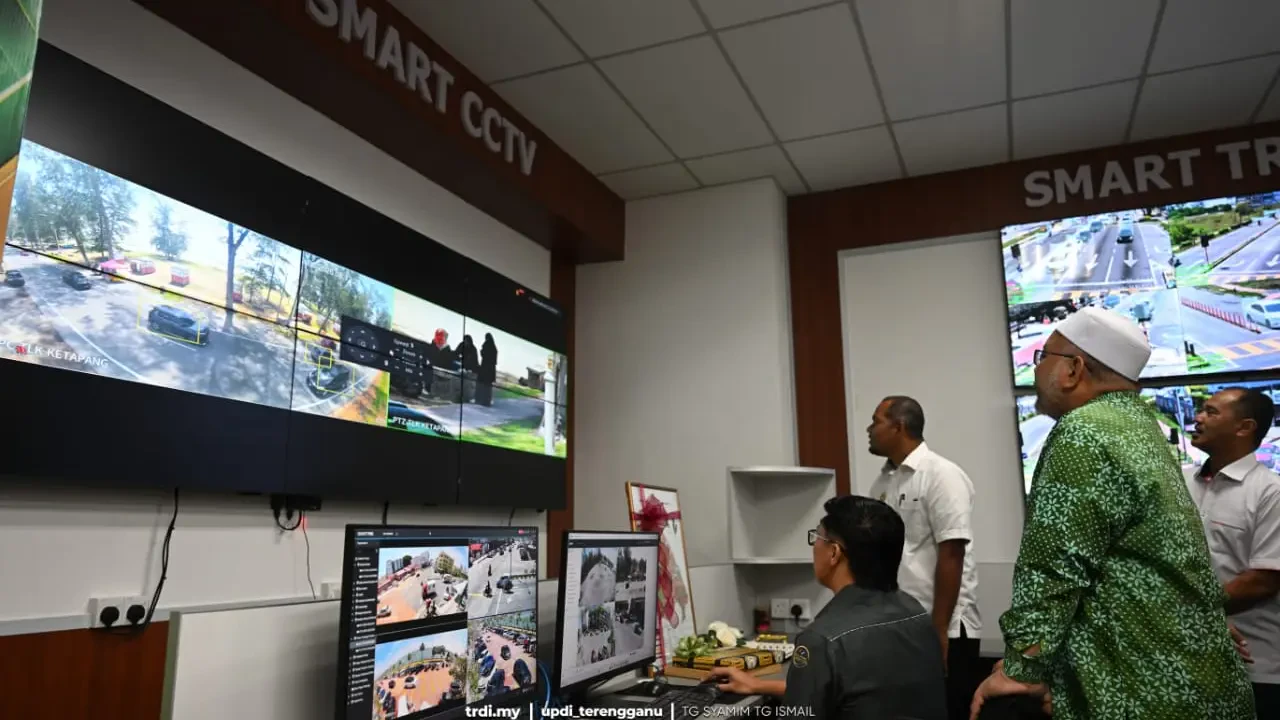 17 Lokasi Tumpuan di Kuala Terengganu Kini Dipantau CCTV Pintar