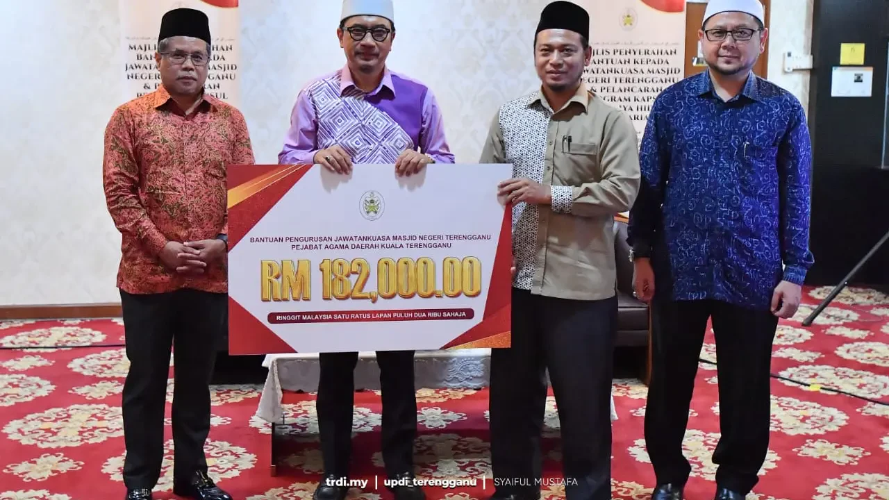 Terengganu Salur RM1.02 Juta Kepada 511 Masjid