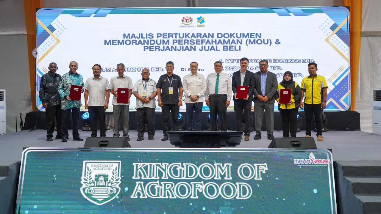 TDM Agrobiz Meterai Tiga Perjanjian Perkasa Sektor Agromakanan