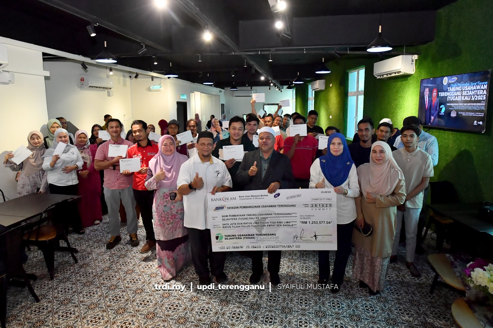 129 Usahawan Terima Manfaat Dana Usahawan Terengganu Siri Pertama