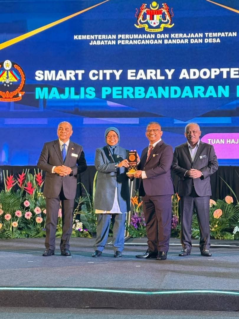 MPD Terima Anugerah Smart City Malaysia 2025 