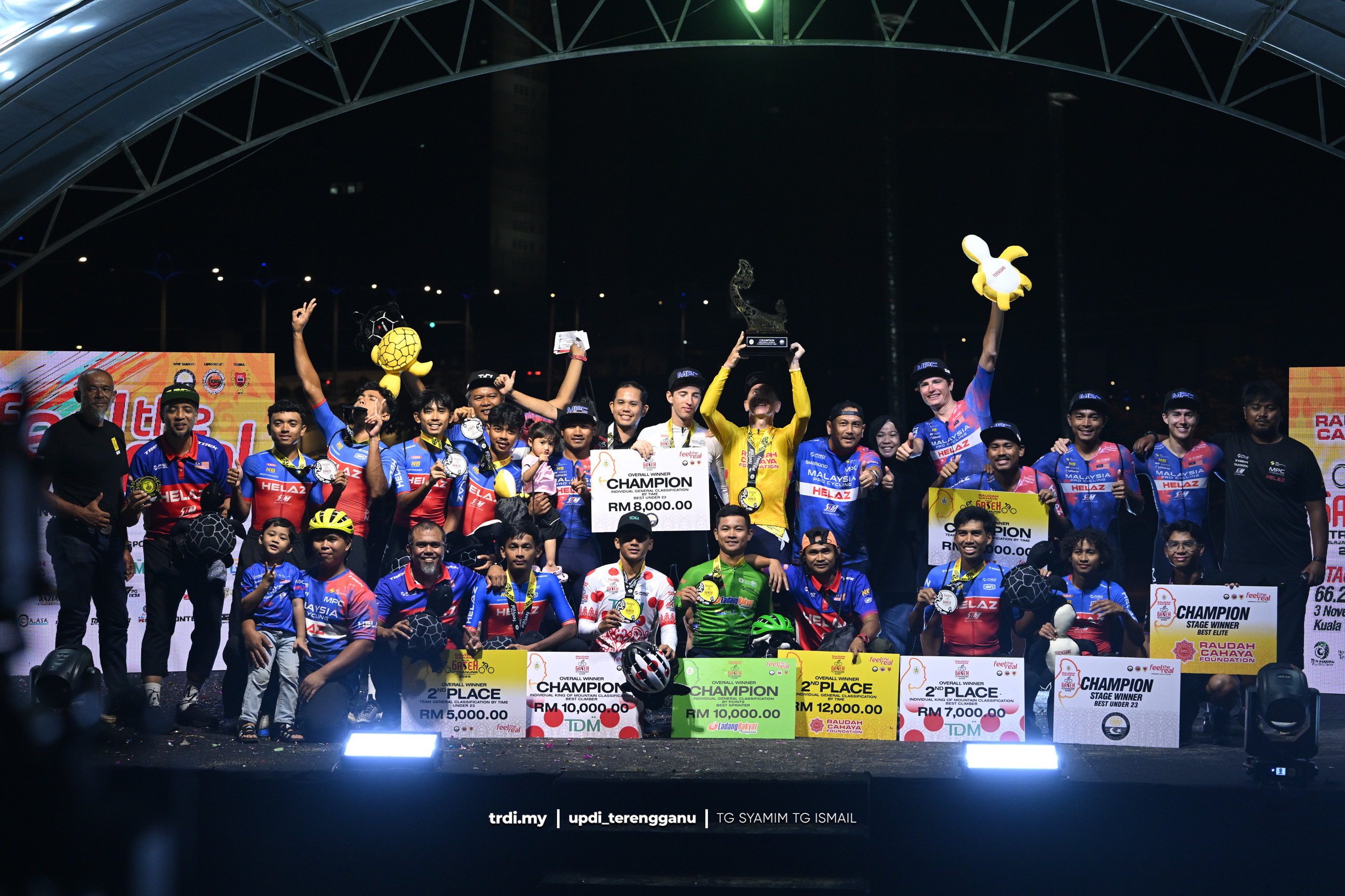 Pelumba Malaysia Pro Cycling Juara Tour Gateh D'Tranung 2025