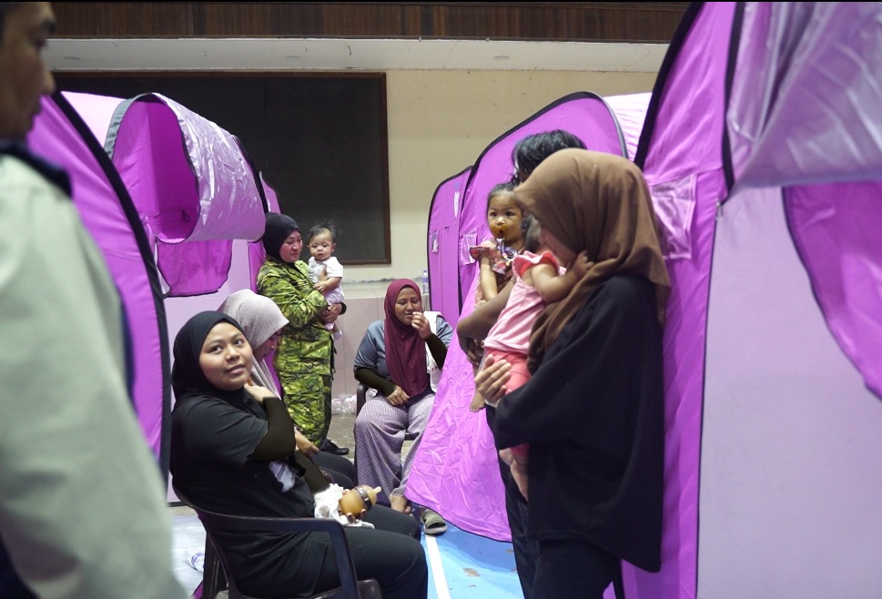 4 Bayi Perempuan Antara Mangsa Banjir Di Merchang