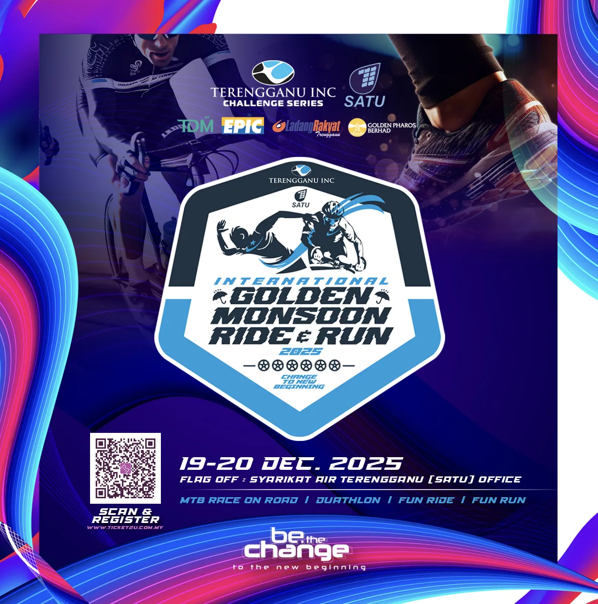 Beberapa Jalan Ditutup Bermula Esok Sempena International Golden Monsoon Ride & Run