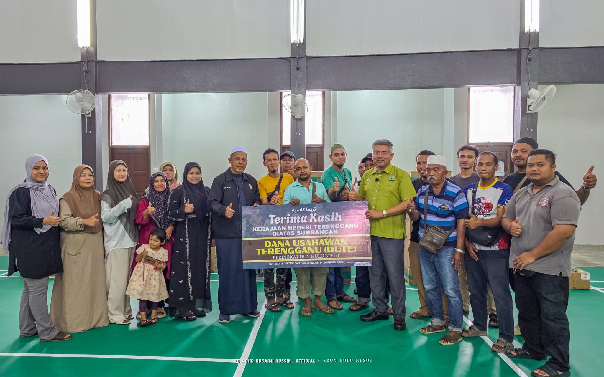 37 Usahawan Hulu Besut Terima Bantuan Peralatan DUTE