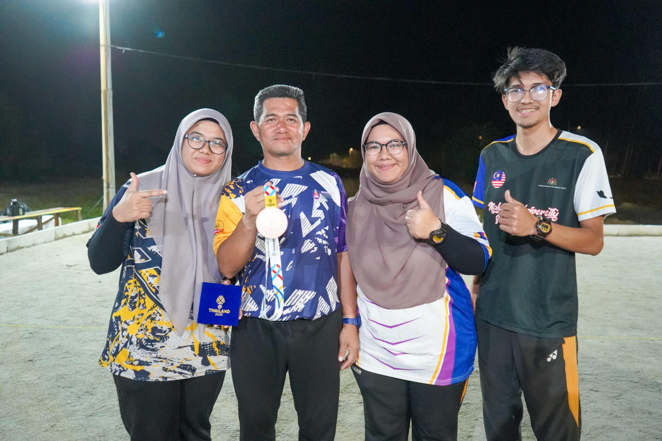 Anak Jati Terengganu Harumkan Nama Negara Dalam Acara Pentanque