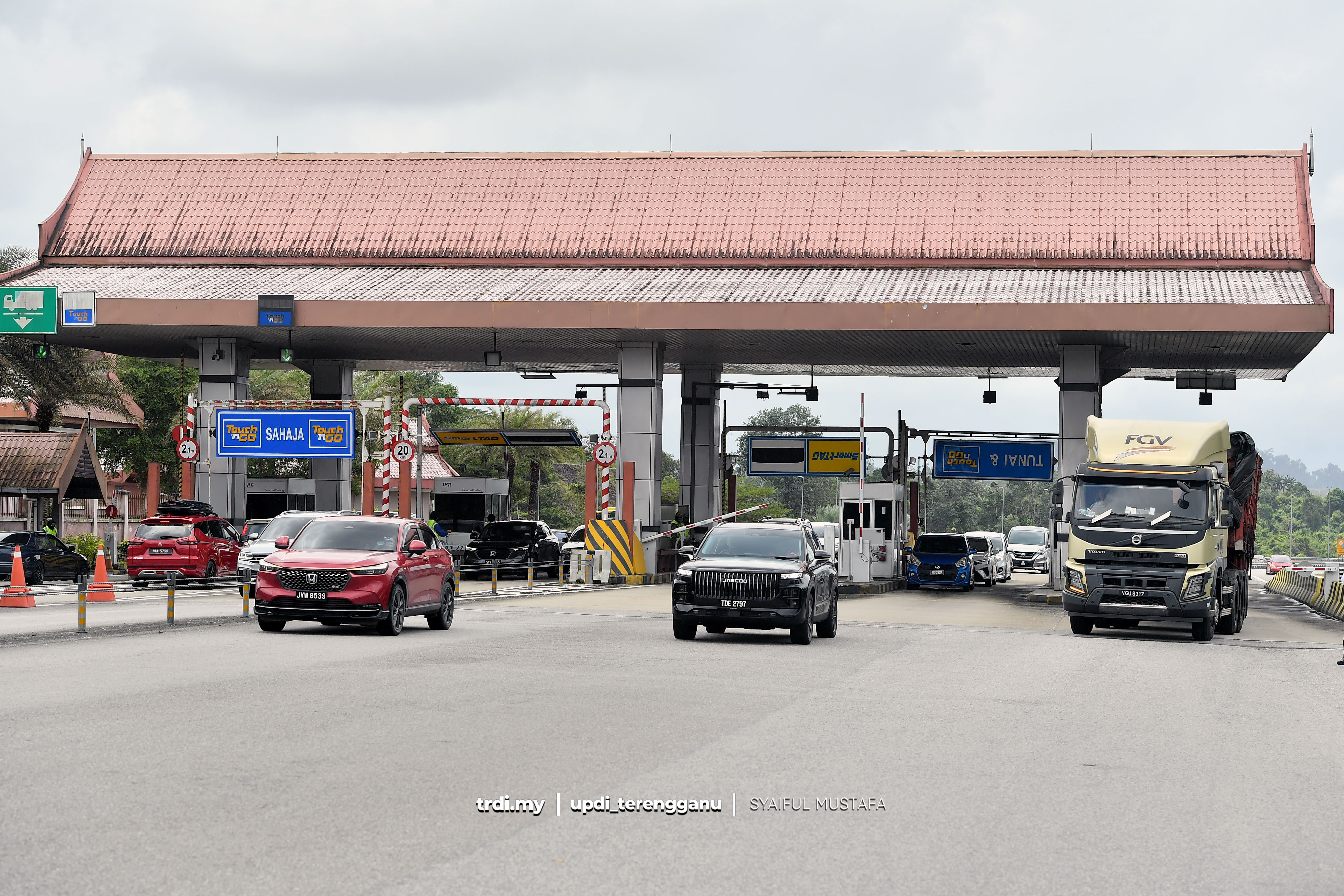 LPT2 Tambah Kemudahan, Petugas Sambut 'Orang Tranung' Balik Kampung