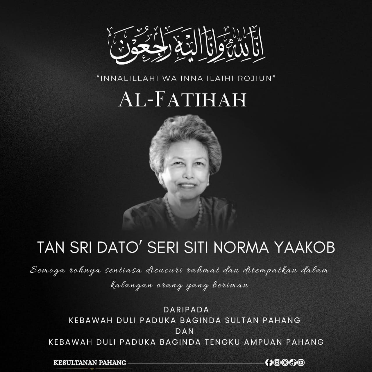 Pemergian Hakim Wanita Terawal, Tinggalkan Kesan Mendalam Kepada Negara