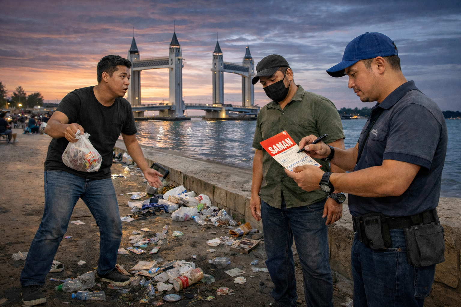 MBKT Keluar Lebih 10 Kompaun Setiap Hari 'Ajar' Orang Buang Sampah Merata-rata