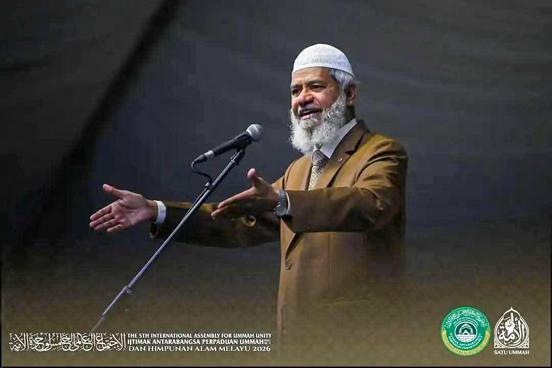 Dr. Zakir Naik Puji Kejayaan Program Himpunkan Umat Islam