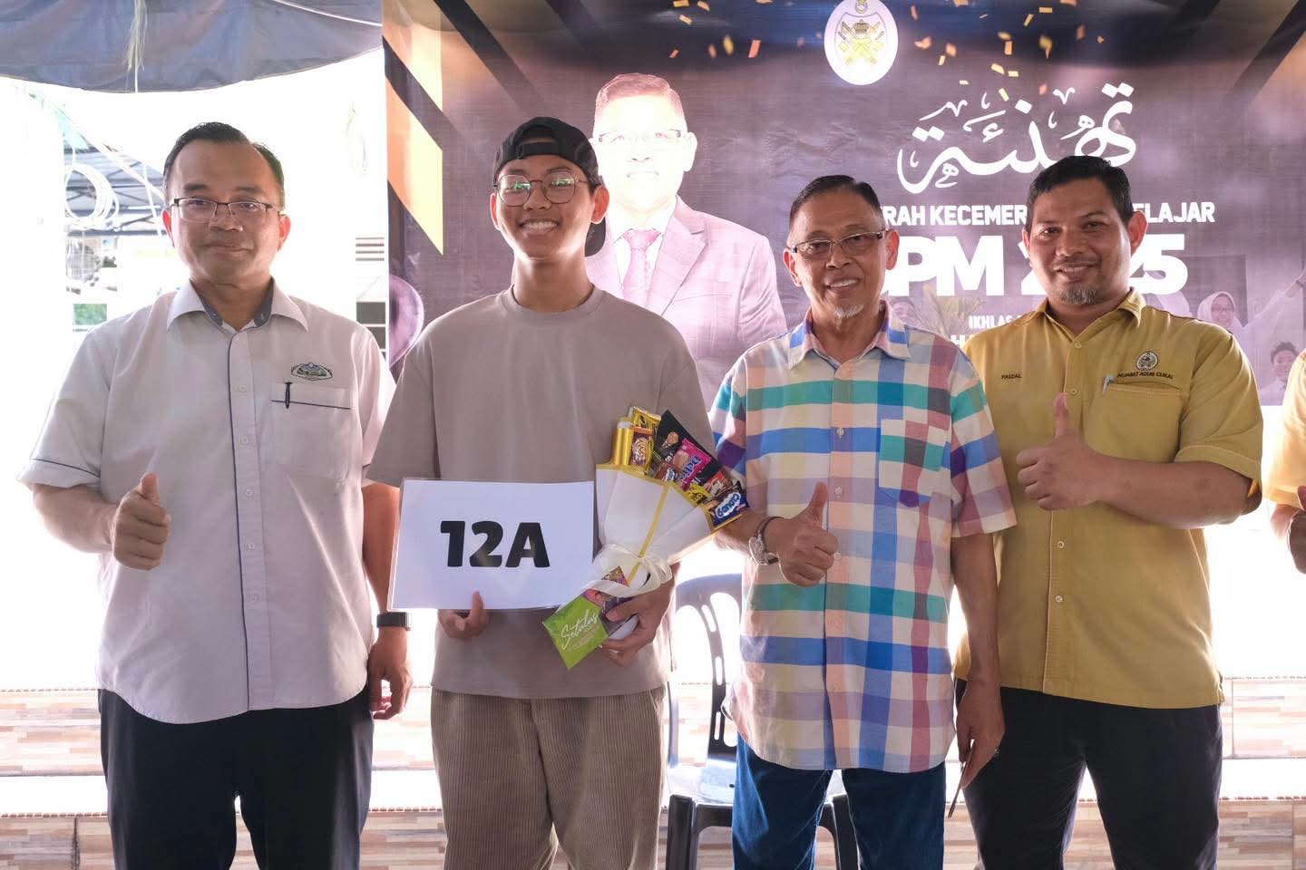 Lebih 200 Pelajar Cemerlang SPM 2025 DUN Cukai Diraikan