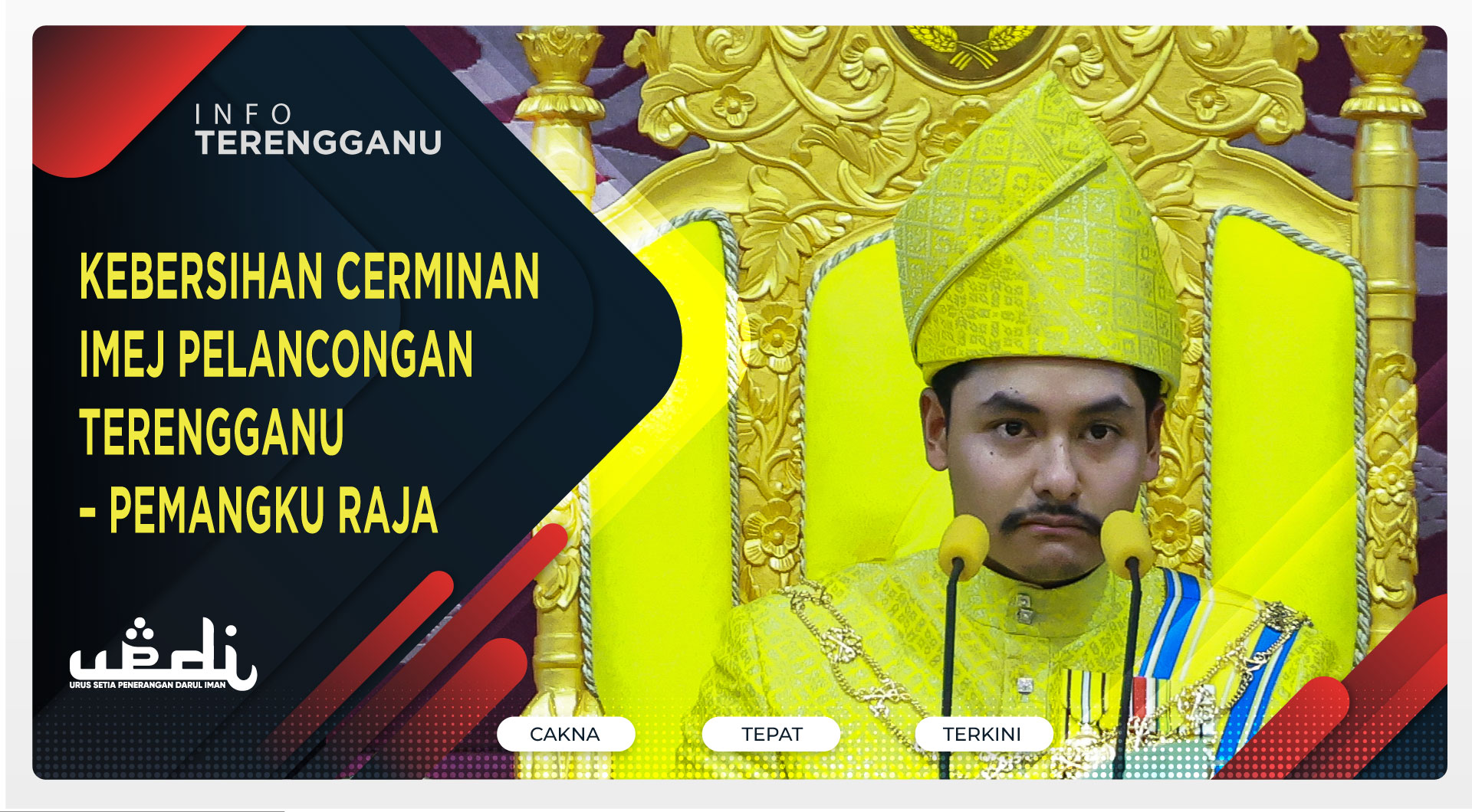 Kebersihan Cerminan Imej Pelancongan Terengganu – Pemangku Raja