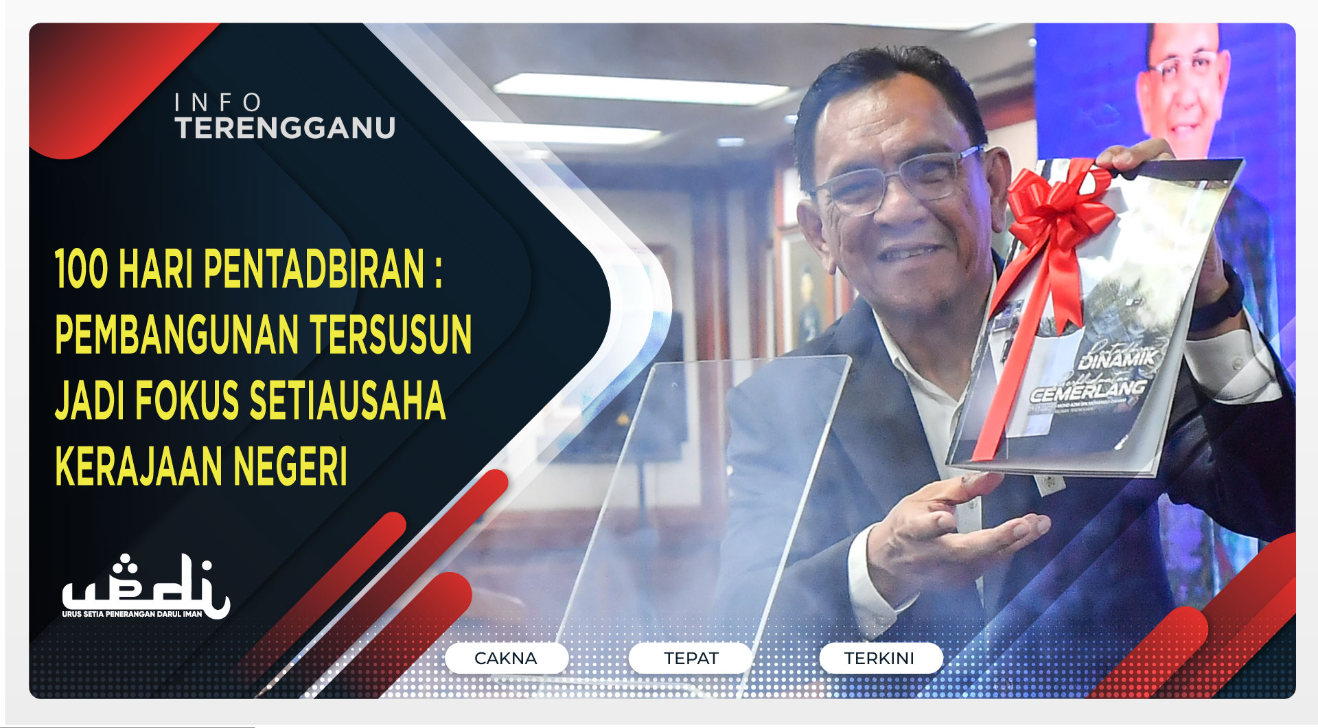 100 Hari Pentadbiran : Pembangunan Tersusun Jadi Fokus Setiausaha Kerajaan Negeri