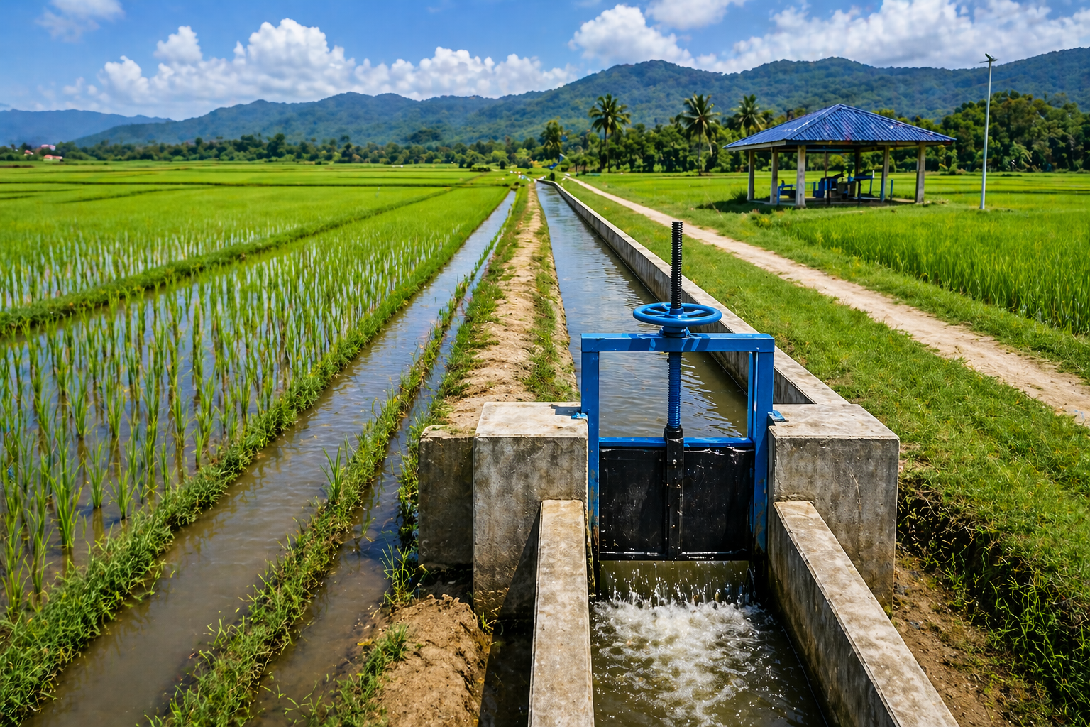 Pembaikan Projek Pengairan Padi Hulu Terengganu Disambung Semula Mei Ini