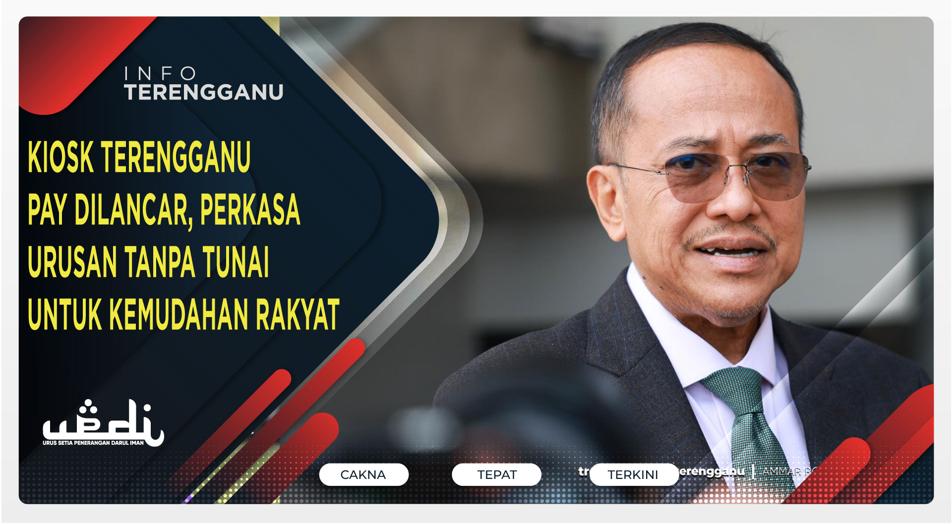 Kiosk Terengganu Pay Dilancar, Perkasa Urusan Tanpa Tunai Untuk Kemudahan Rakyat