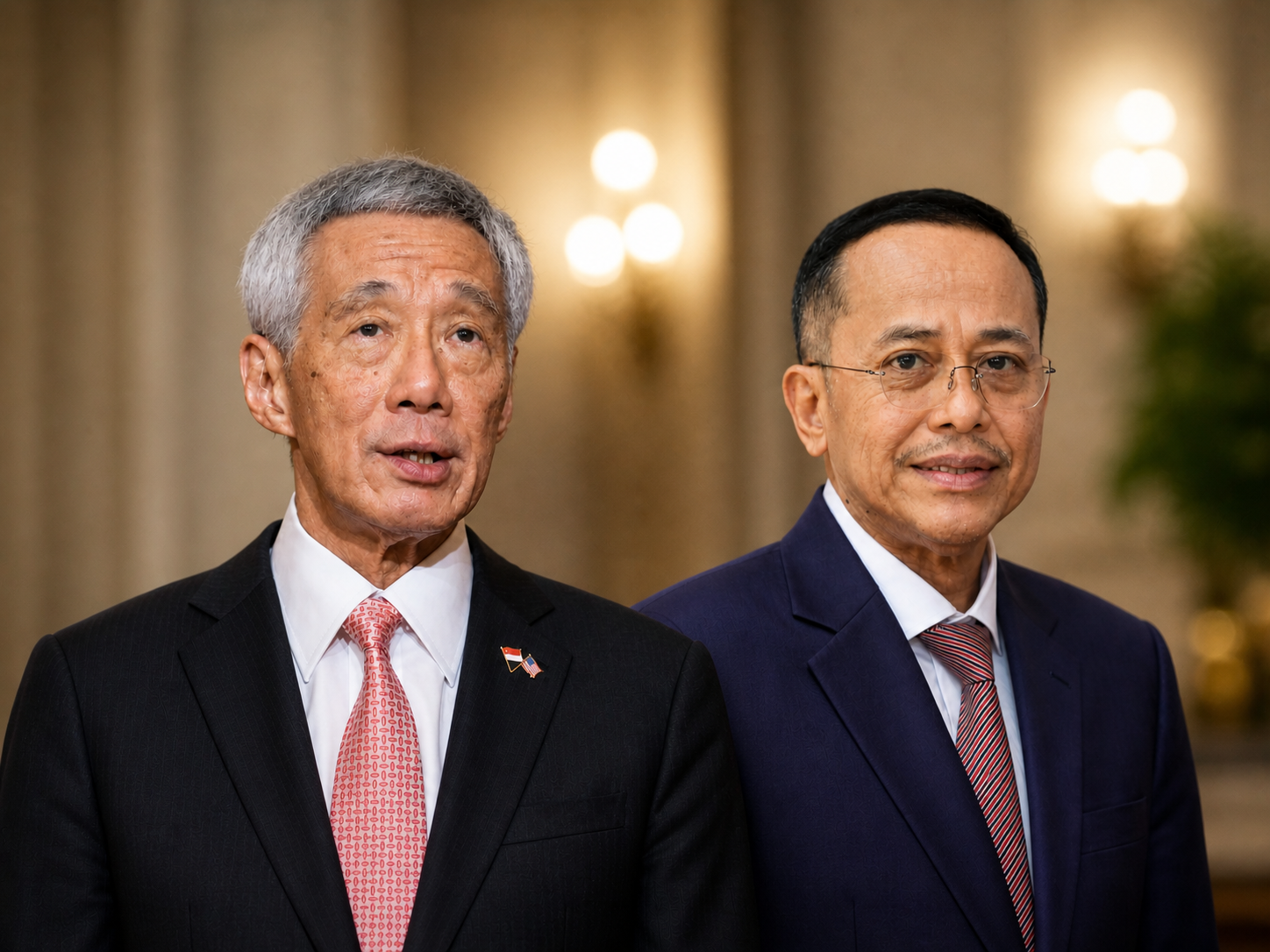 Lee Hsien Loong ke Terengganu, Jumpa MB Samsuri