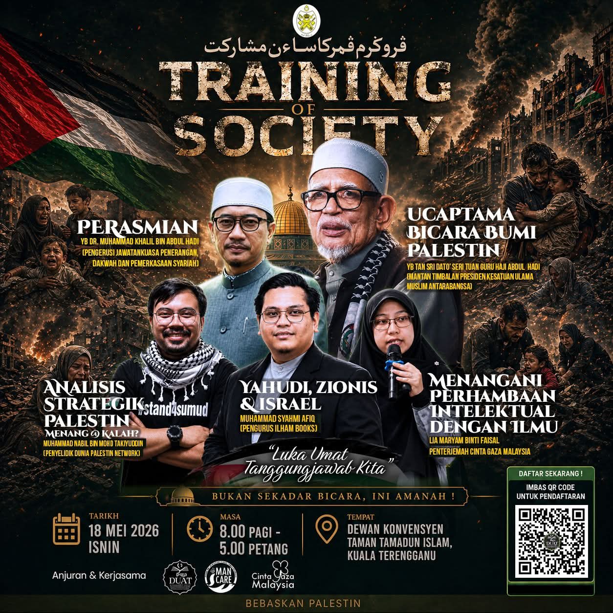 Training of Society "Luka Umat Tanggungjawab Kita"