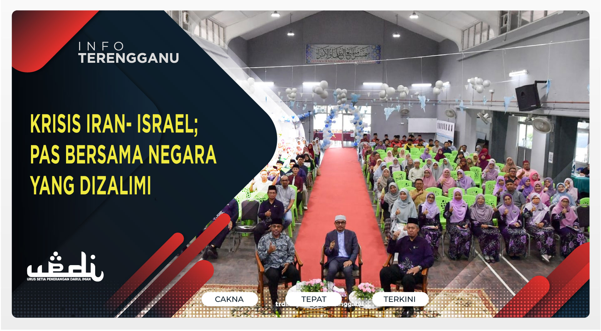 Krisis Iran- Israel; PAS Bersama Negara Yang Dizalimi