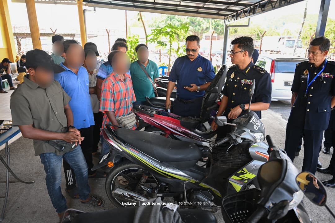 93 Warga Rohingya Disaman, JPJ Terengganu Sita 114 Kenderaan