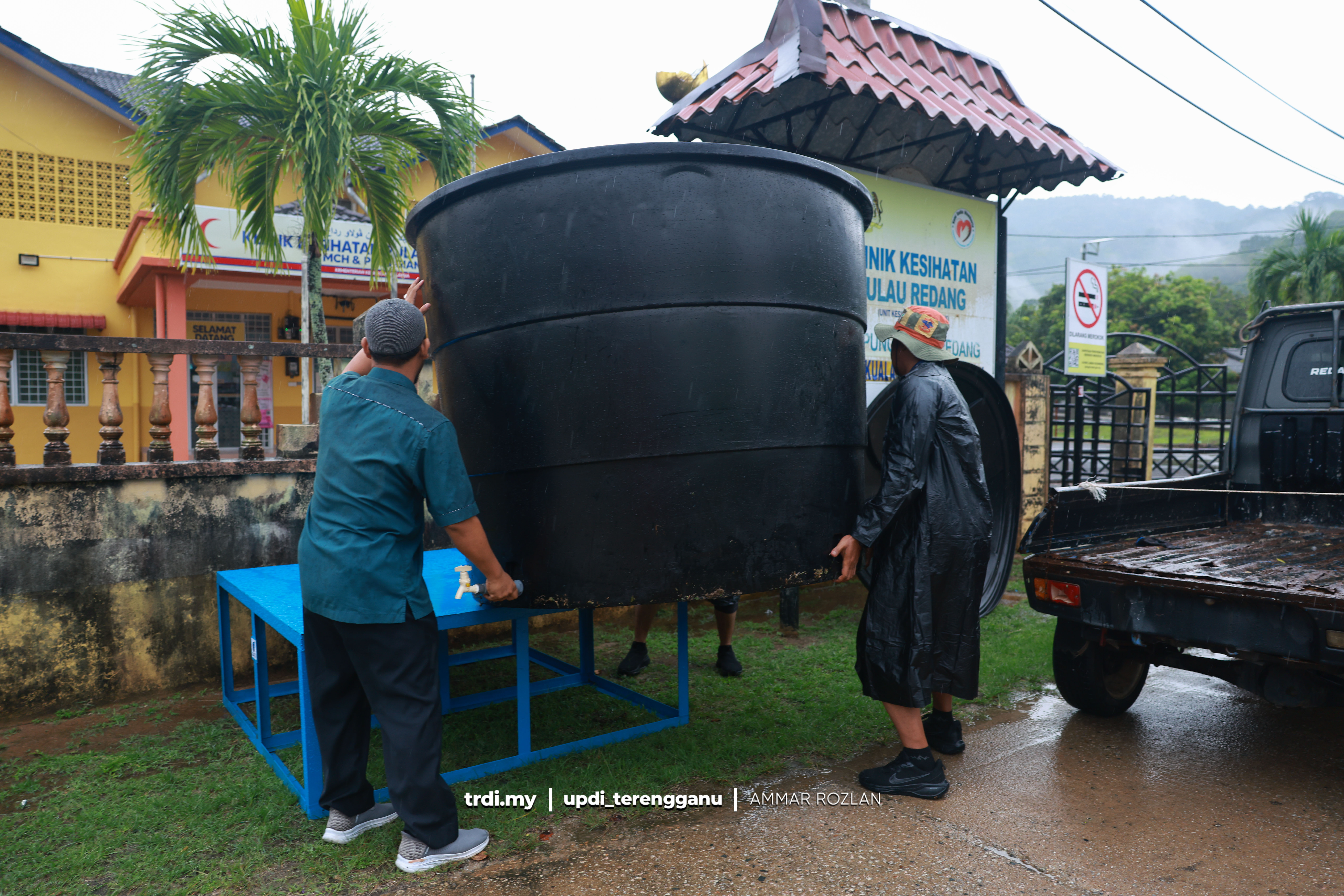 Kerajaan Negeri Sedia Tangki Simpanan Air Pulau Redang, Bantu Penduduk Hadapi Gangguan Bekalan