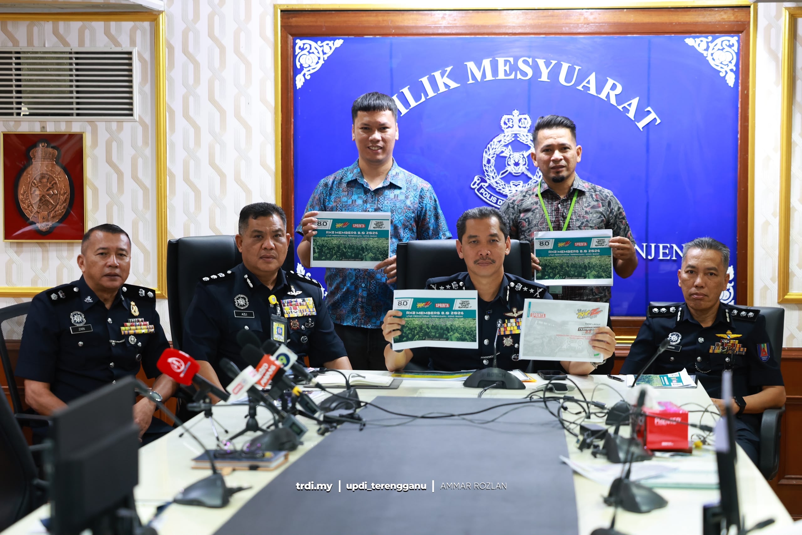 PDRM Kerah 619 Pegawai, Anggota Kawal RXZ Members 8.0