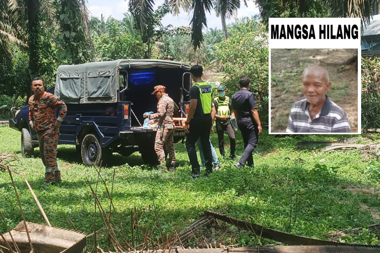 Warga Emas Hilang  Ditemukan Meninggal Dunia