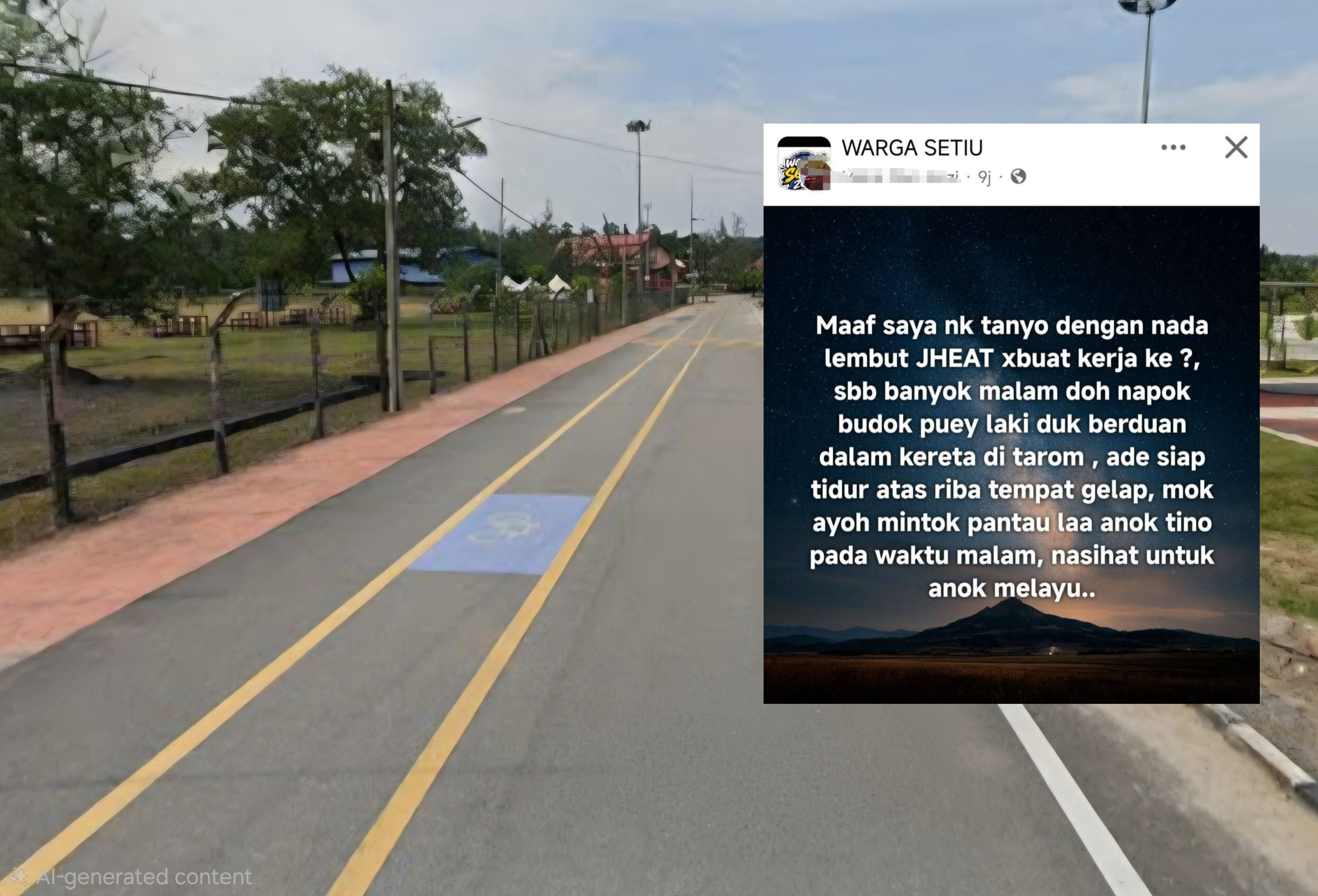 Dakwaan Aksi Tidak Senonoh di Sungai Tarom, PPS Sedia Siasat