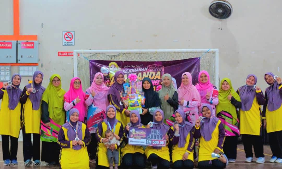 Hijabi Blaze Johan Kejohanan Bola Jaring Piala  Ahli Parlimen Setiu