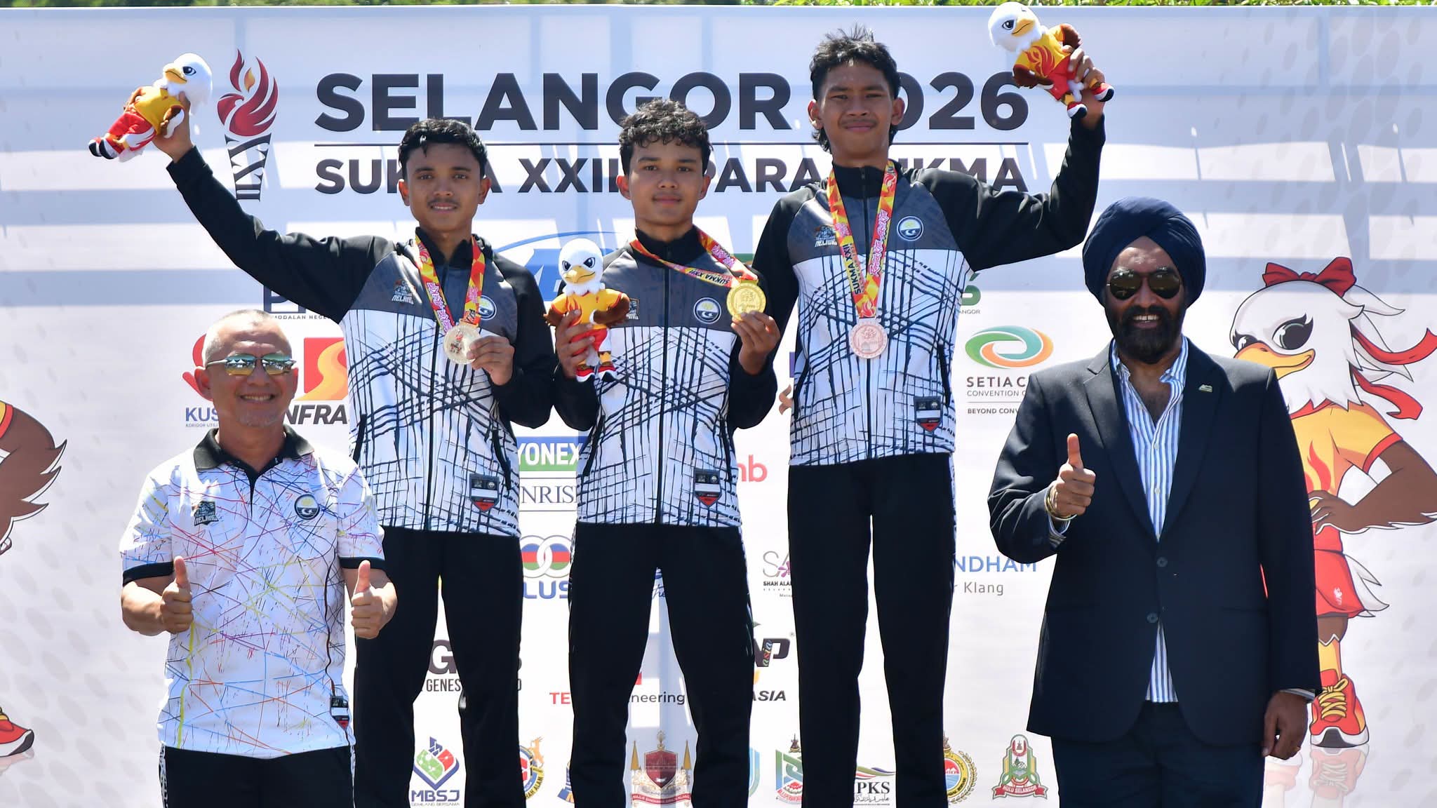 SUKMA 2026: XCO Lelaki Terengganu Takluk Podium