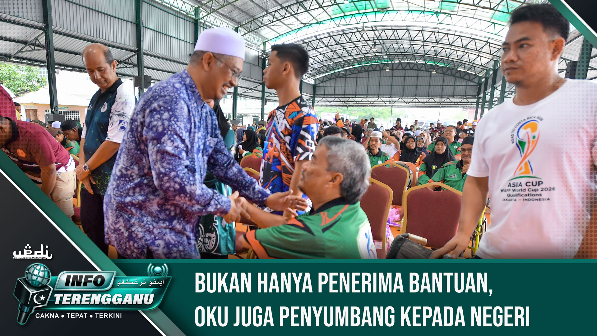 Bukan Hanya Penerima Bantuan, OKU Juga Penyumbang Kepada Negeri