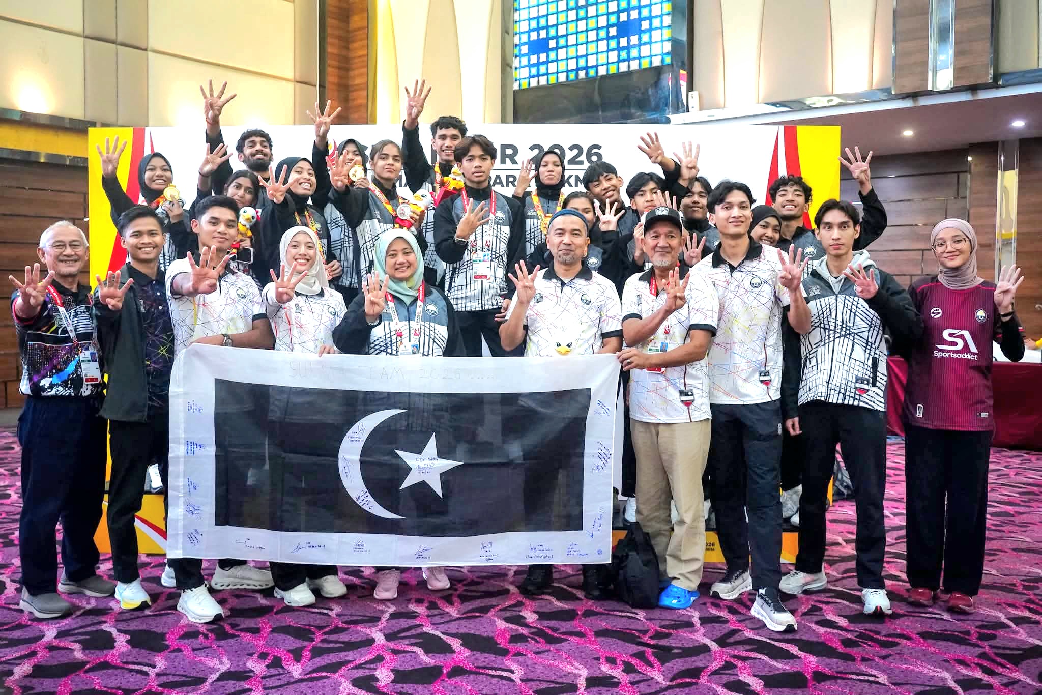 SUKMA 2026: Terengganu Juara Keseluruhan Taekwondo SUKMA