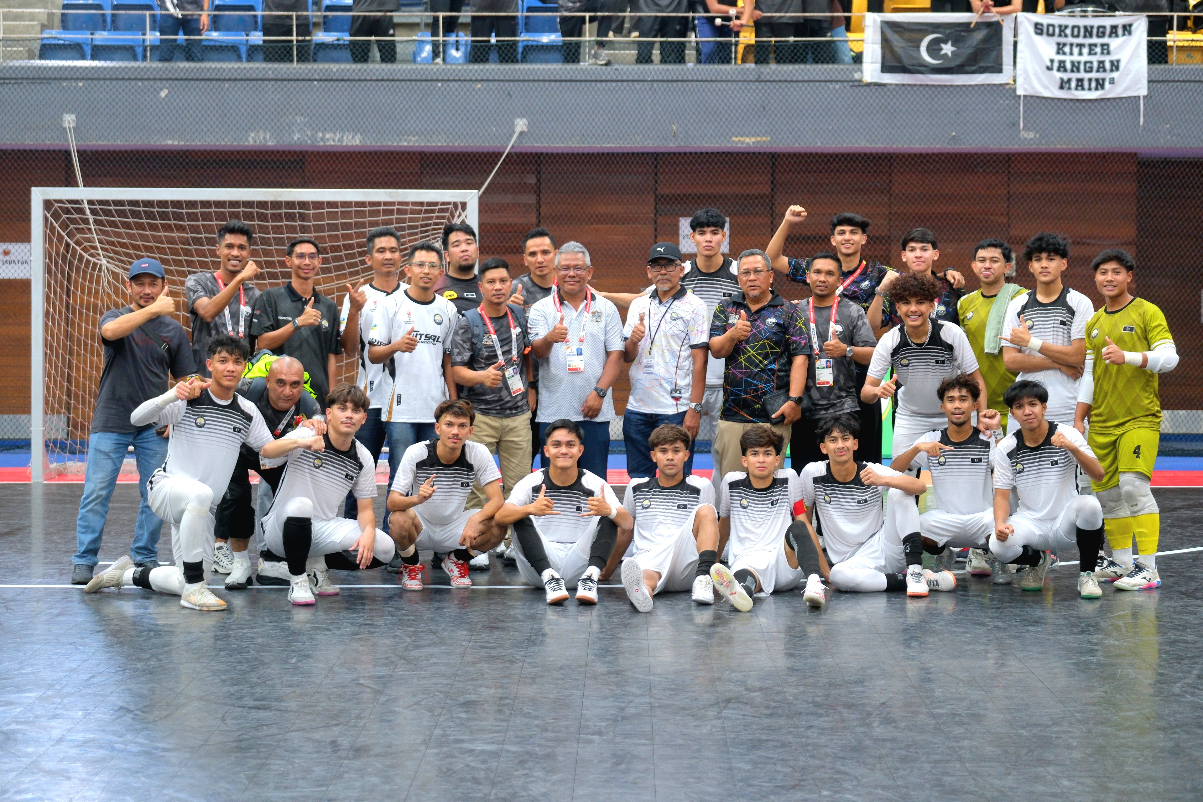 SUKMA 2026: Skuad Futsal Terengganu Mara Ke Suku Akhir