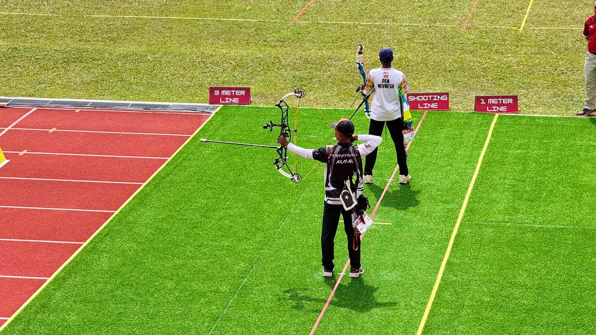 SUKMA 2026: Akmal Danial Tambah Emas Kedua Compund