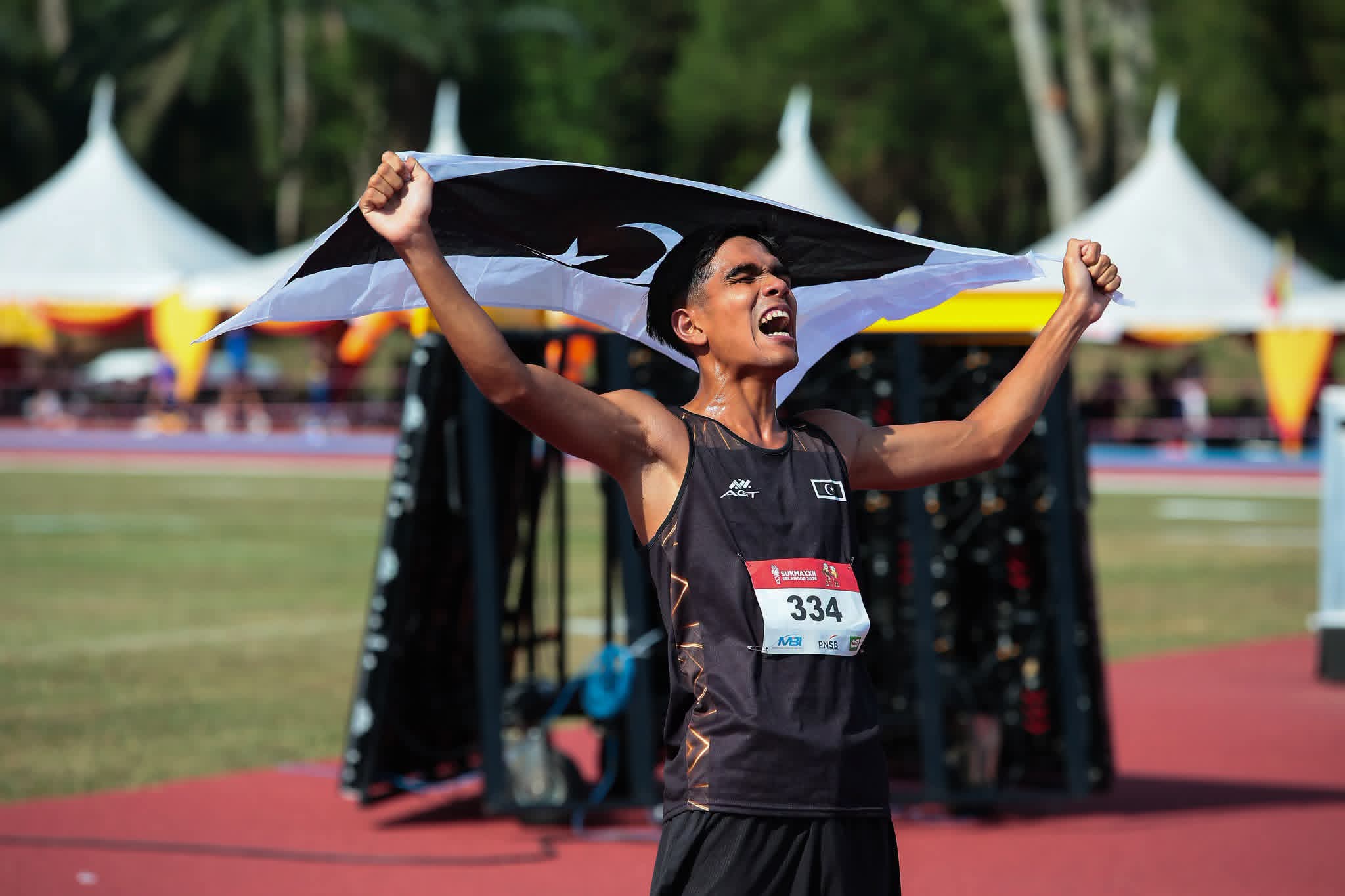 SUKMA 2026: Fahrin Bangkit Tebus Kekecewaan Dengan Emas 5000m