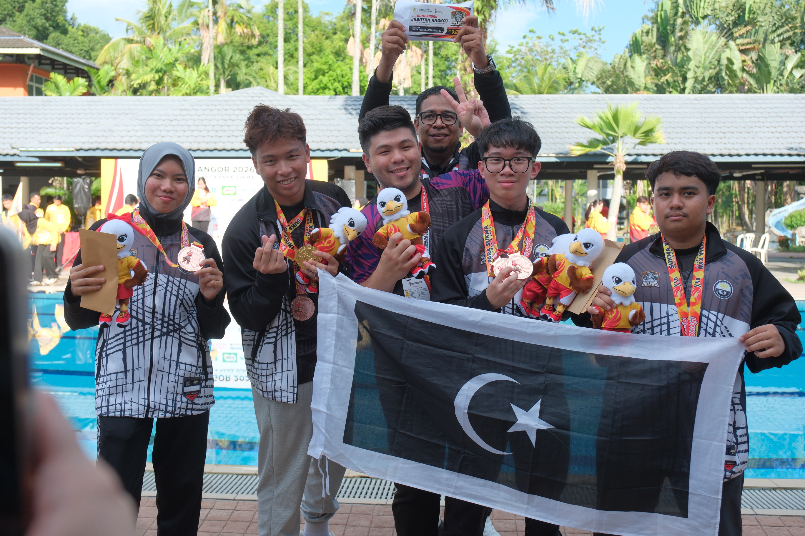 SUKMA 2026: Banin Bidik Emas Kedua Skuad Menembak Terengganu