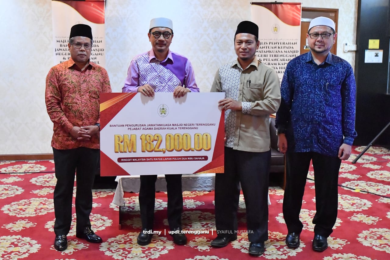 Terengganu Salur RM1.02 Juta Kepada 511 Masjid