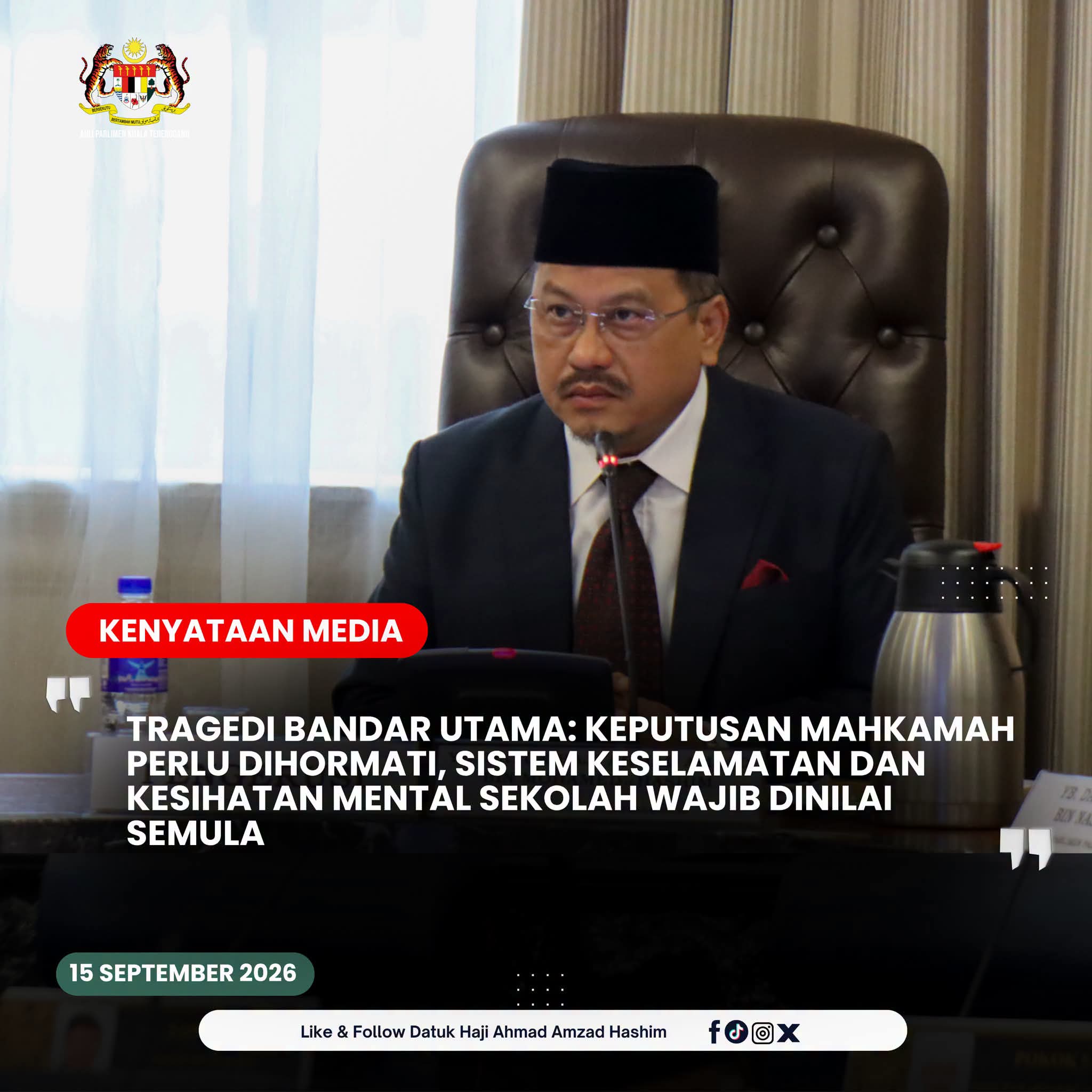KPM, KKM Digesa Nilai Semula Sistem Kesihatan Mental Pelajar