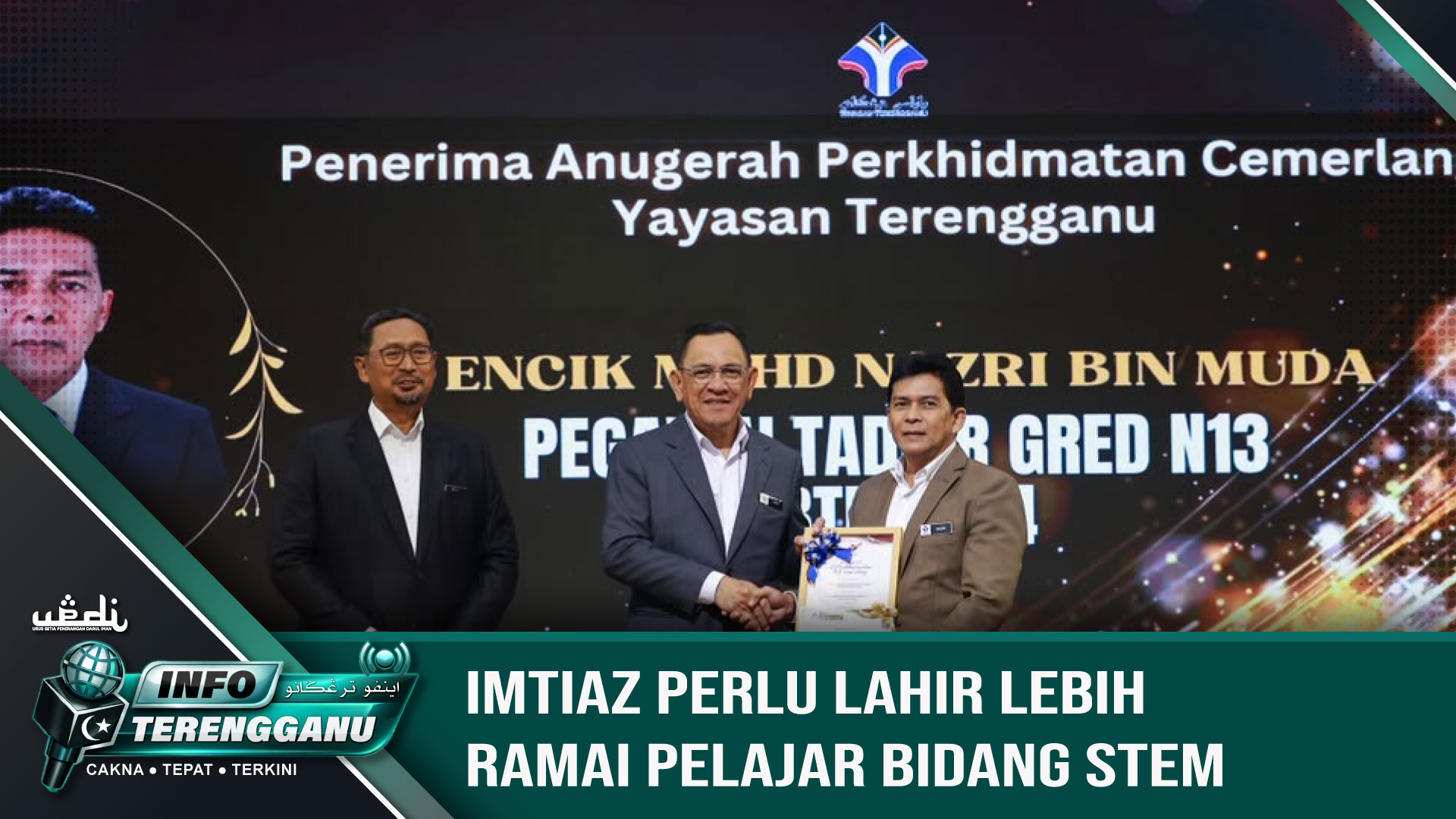 Imtiaz Perlu Lahir Lebih Ramai Pelajar Bidang STEM
