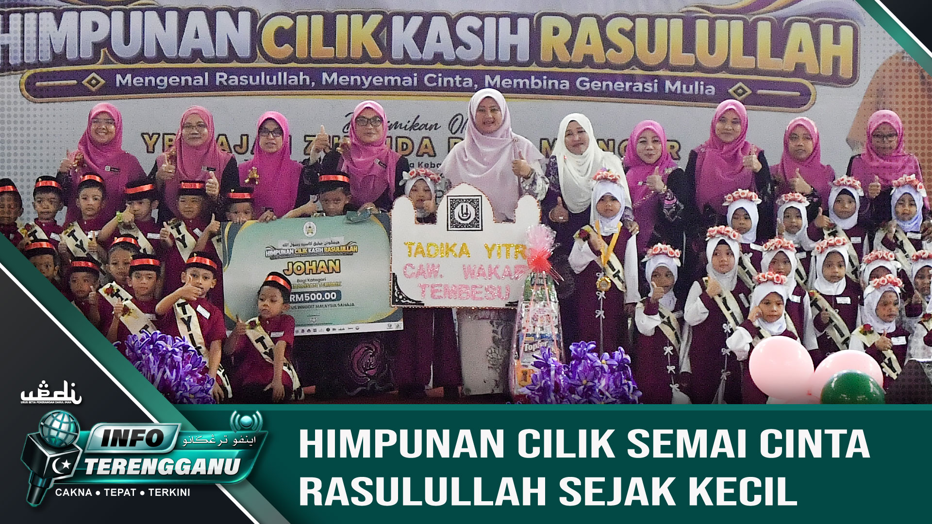 Himpunan Cilik Semai Cinta Rasulullah Sejak Kecil