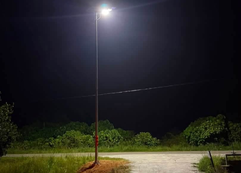 Projek Lampu Solar DUN Jabi Diteruskan Lagi